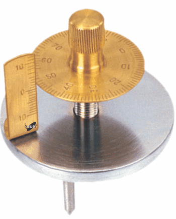 Spherometer With Double Disc